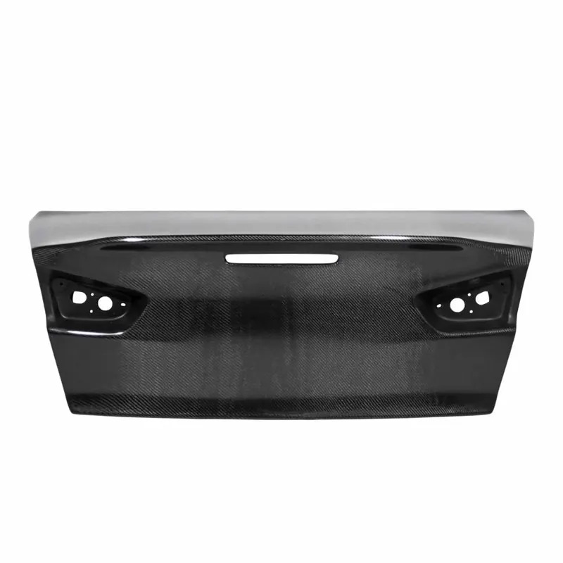 For  Lancer EX EVO Upgrade Rear Trunk Lid Cover Carbon Fiber Body Part